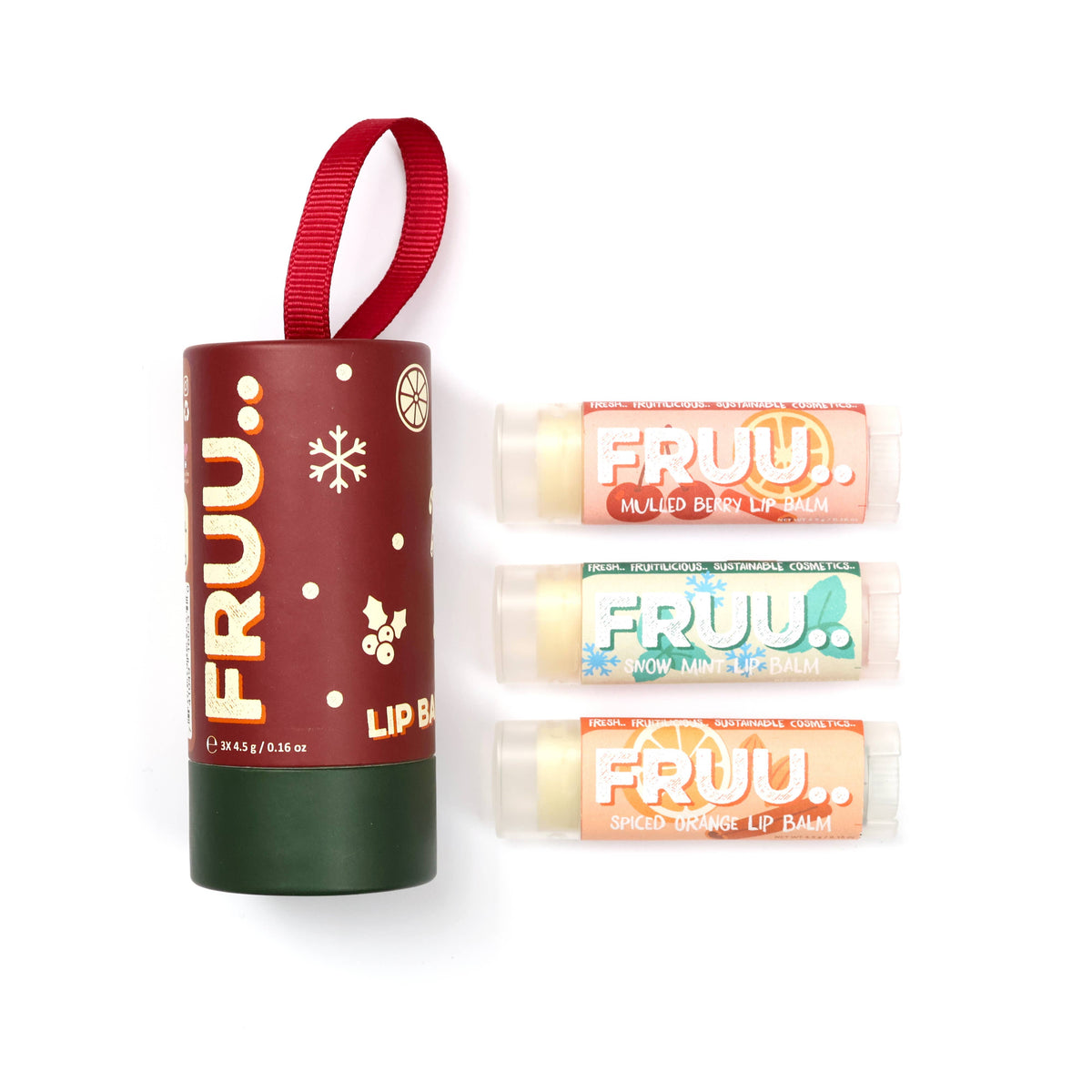 Frost and Spice Christmas Lip Balm Gift Set